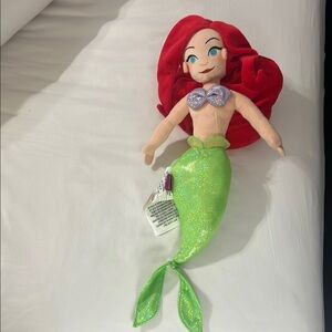 Disney Princess Ariel plush cuddle Pillow buddy